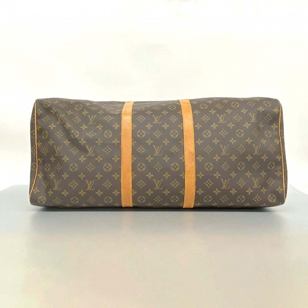 LOUIS VUITTON Brown Monogram Keepall 60 Boston Bag - Picture 3 of 13
